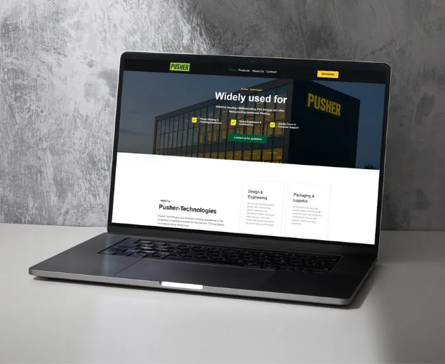 Realizácia SALELOGICS: Pusher Technologies