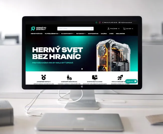 Realizácia SALELOGICS: Herne PC