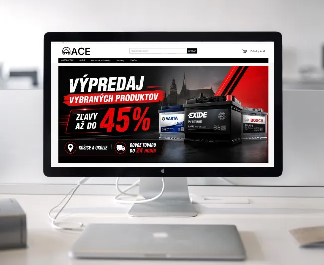 Realizácia SALELOGICS: ACE