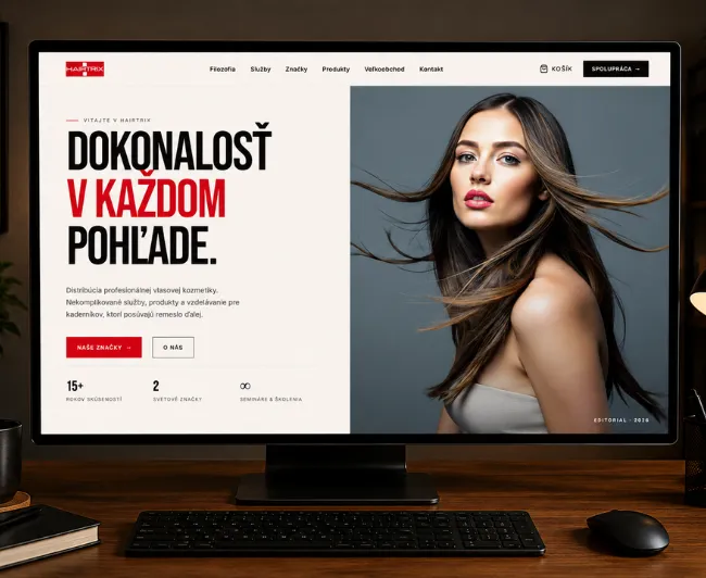 Realizácia SALELOGICS: Hairtrix