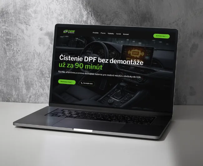 Realizácia SALELOGICS: DPF bez demontáže