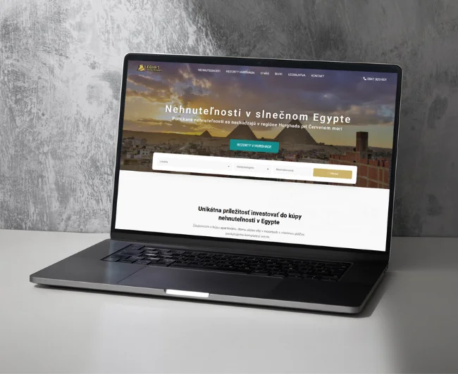 Realizácia SALELOGICS: EGYPT NEHNUTEĽNOSTI